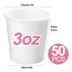 thumbnail image 2 of Vasos de papel Prgery 50 unidades 85 ml blanco (3 oz), 2 of 7