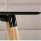 thumbnail image 3 of Mesa de comedor rectangular Negra Eames 120cm, 3 of 5