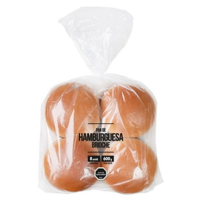 Pan De Hamburguesa Brioche 8 Un Interbake