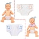 thumbnail image 4 of Ropa para muñecas de 18 pulgadas, pañales de tela para niñas americanas, vestido de juguete, accesorios para muñecas, fácil de usar, 4 of 6