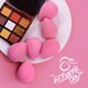 thumbnail image 2 of Set de esponjas de maquillaje BEAKEY, sin látex, 6 unidades, color rosa supersuave, 2 of 8