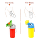 thumbnail image 5 of Urinario Infantil Belug Portátil Niños Niñas Ideal Viajes Salidas Color  rojo, 5 of 5