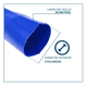thumbnail image 3 of Manguera Plana Layflat 2 Pulgadas 4 Bar Rollo 50 Metros Azul, 3 of 3