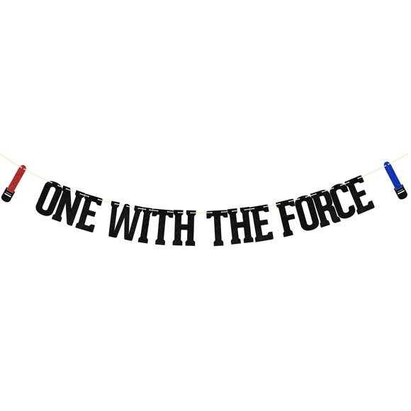 Guirnalda BOMXOI "One With The Force" para Cumpleaños