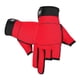 thumbnail image 1 of 1 Par De Guantes De Pesca Cálidos 3 Dedos Cortados Ciclismo Guante De Caza Guante Rojo, 1 of 5