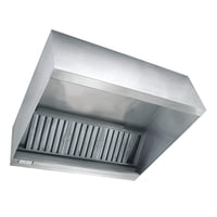 Prochef - Campana Industrial Mural 1.5X1 Mt Acero Inoxidable