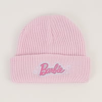 Gorro Niña Corazones Rosado Barbie