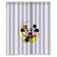 thumbnail image 1 of Cortina de ducha con diseño de dibujos animados de Mickey y Minnie, adorable y encantadora, con ganchos, tamaño 60 x 72 pulgadas, 1 of 3