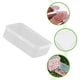 thumbnail image 3 of Caja de almacenamiento transparente rectangular con tapa, caja de polipropileno, caja de embalaje de plástico transparente de 150 mm de largo., 3 of 5