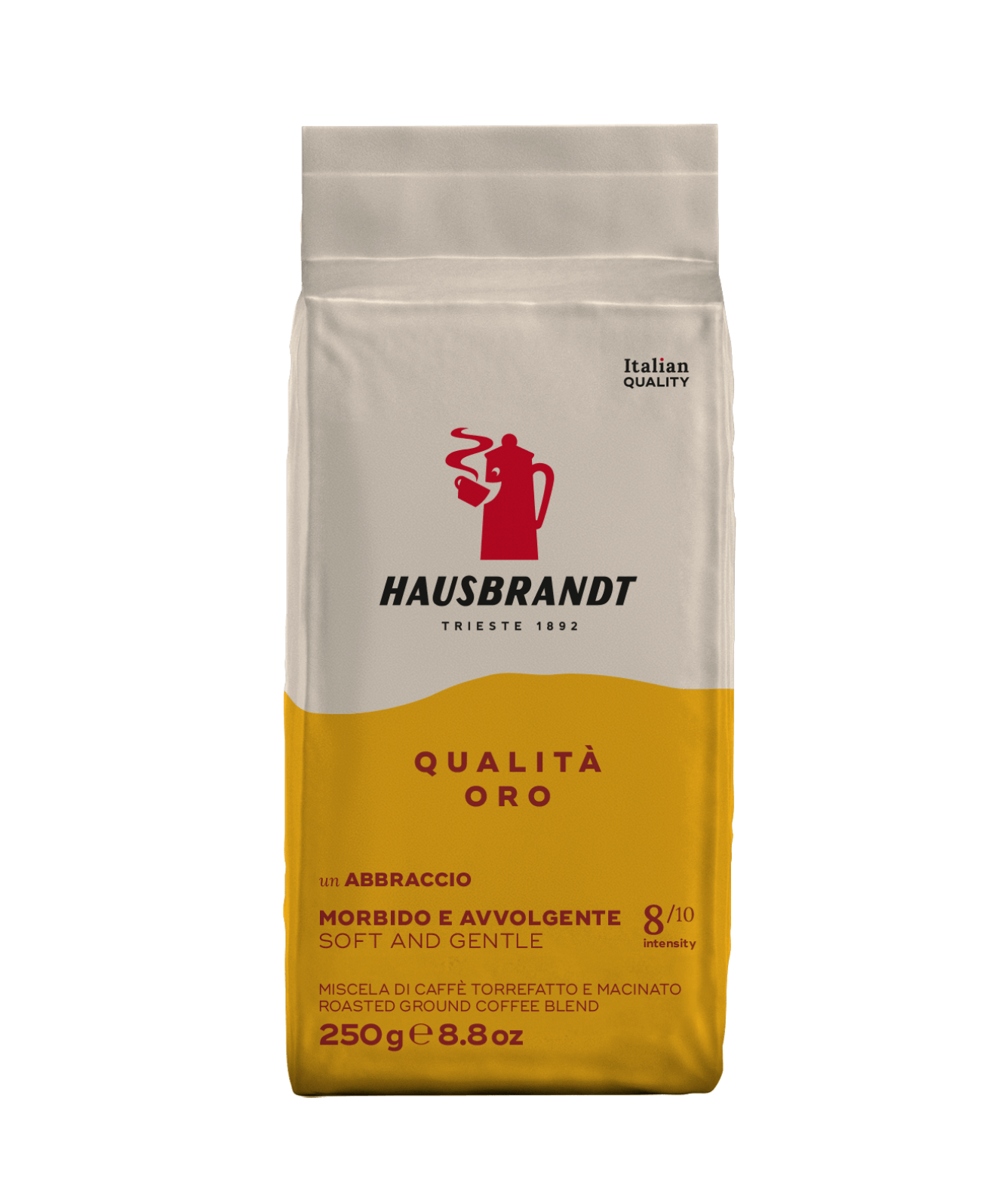Hausbrandt Café Molido Qualitá Oro Abbraccio 250 Gr