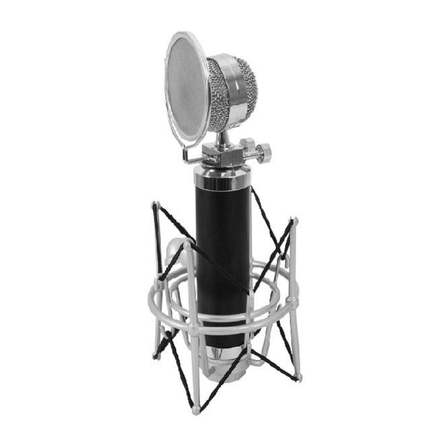 Philco - Studio Microphone Con Soporte / Mouse Reduction