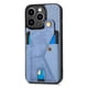 thumbnail image 5 of Funda Resistente para iPhone 14 Pro Max con Tarjetero y Soporte, Diseño Magnético Azul, 5 of 5