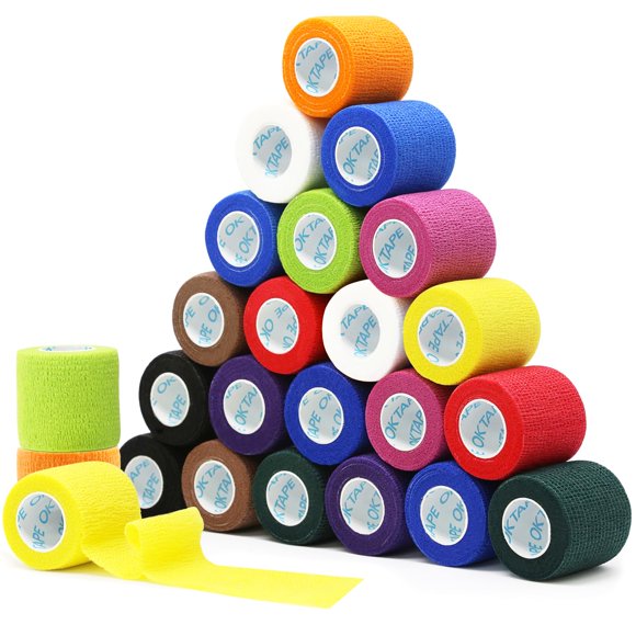 Vendaje Cohesivo OK TAPE - 24 unidades de 5 cm x 4,5 m