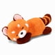 thumbnail image 1 of Almohada de peluche Riuhot con forma de panda rojo, 35 cm, 1 of 7