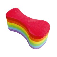 Magideal - Boya De Tracción, Pierna Y Soporte, Flotador De Tracción De Natación Eva, Flotador De Pierna, Ayuda De Entrenamiento, Adulto, Principiante, Niño, Equi Arcoíris