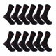 thumbnail image 1 of Pack 12 Calcetines Largos Negro Talla 27-30, 1 of 2