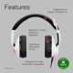 thumbnail image 2 of Auriculares EPOS Gaming H3 Edición Xbox con cable, 2 of 6