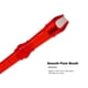 thumbnail image 3 of Flauta dulce ENGIEGEE 32,5 cm 8 agujeros Rojo transparente, 3 of 9
