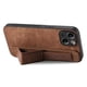thumbnail image 4 of Funda Protectora con Correa para iPhone 15 Resistente a Golpes Marrón, 4 of 6