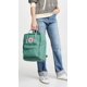thumbnail image 4 of Mochila Fjällräven Kanken de lona lisa verde escarcha para mujer, 4 of 7