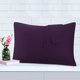 thumbnail image 3 of PiccoCasa 2 Paquete de Fundas de Almohada de Algodón Egipcio para Almohada Queen, 20"x30" Púrpura Profundo, 3 of 8