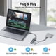 thumbnail image 4 of Hub USB C Acer de 10 Gbps con 4 USB C 3.2 y PD MacBook Pro de 100 W, 4 of 9