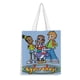thumbnail image 1 of Cyberchase Bolso de tela con estampado de lienzo para mujer, bolsa de compras reutilizable y estética, con cremallera interior, regalo para mujer,40*40cm., 1 of 6