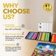 thumbnail image 2 of Lápices de colores Castle Art Supplies 72 - Set veraniego, 2 of 6