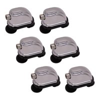 Magideal - Bellotas Para Caja, Orificios Espaciados A 26 Mm, Piezas Metálicas Para Instrumentos De Percusión, Fácil Instalación Con Tornillos, Montaje En Un Solo 6 Piezas