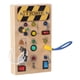 thumbnail image 5 of Tablero de actividades con circuitos y luz, juguetes de viaje para bebés, juguetes sensoriales, tablero sensorial de madera con interruptor para niños C, 5 of 5
