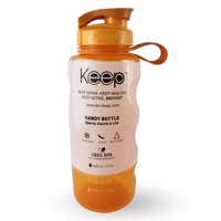 Disparo - Botella Keep Sport Colores 800Ml Gimnasio Ejercicio Naranja