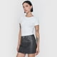 thumbnail image 4 of Falda Mujer Ecocuero Gris Corona, 4 of 5