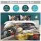 thumbnail image 5 of One-Punch Man Anime Home Bed 3-piece Set Classic Japanese Anime Polyester Wash Student Dormitory Set, 5 of 5