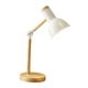 thumbnail image 1 of Lámpara De Mesa De Lectura Multiarticulada LED De Madera Luz De Trabajo Flexible Blanco 3W, 1 of 5