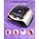 thumbnail image 4 of Lámpara LED UV para uñas Gugusure Upgrade, 180 W, secador de uñas, 42 perlas, 4 of 8