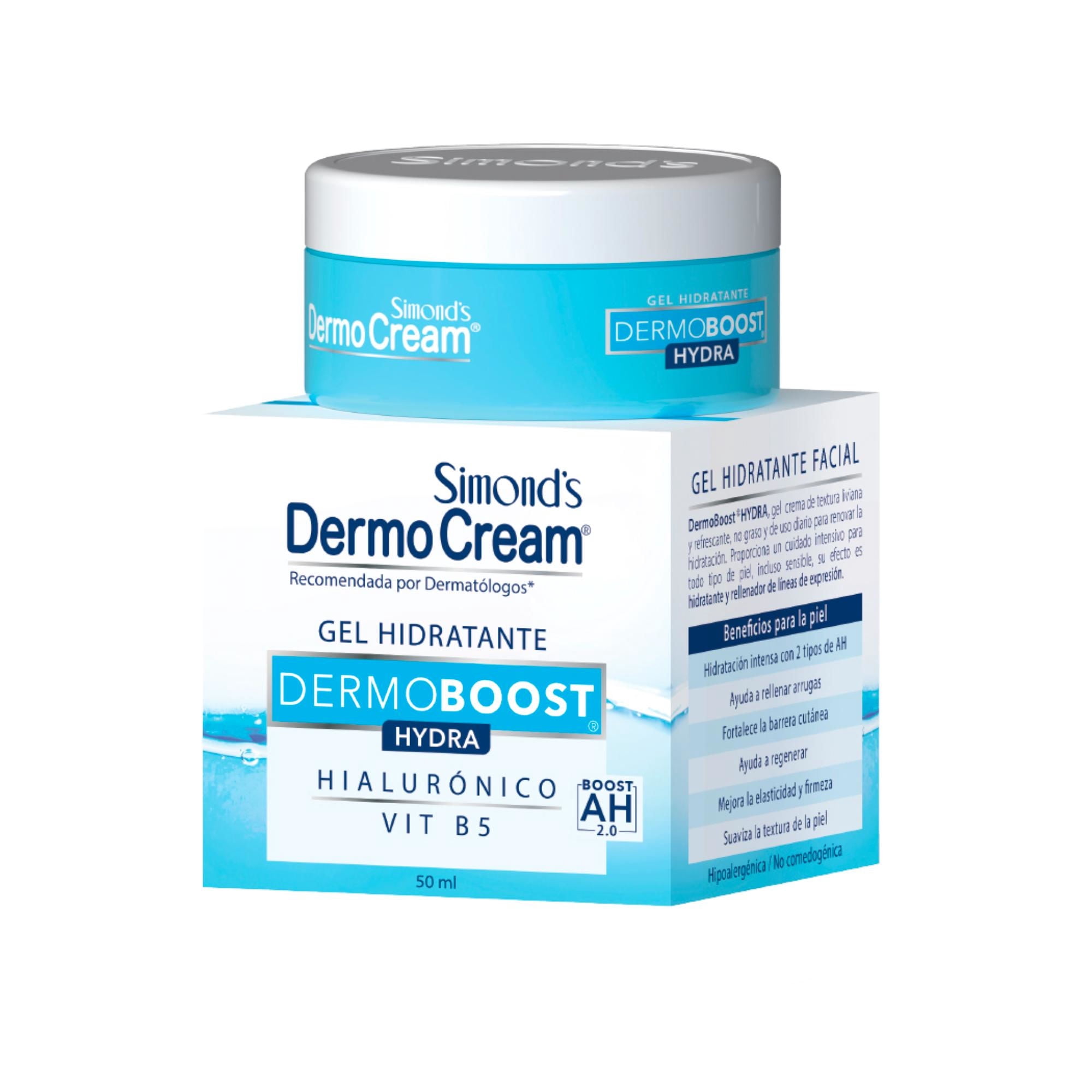 Crema Facial Simond’s Dermocream Hialuronico Vitamina B5 Dermoboost Hydra