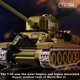 thumbnail image 3 of Kit de construcción de juguetes para tanques militares de la Segunda Guerra Mundial T-34 soviéticos y Panzer 38 alemanes (t), 3 of 8