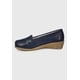 thumbnail image 5 of Mocasín Cuero Helen Azul, 5 of 5