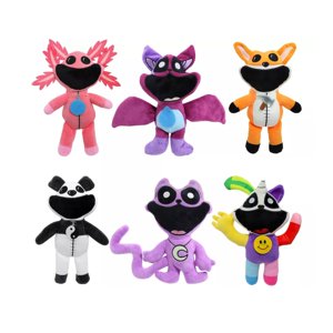 Total E-Commerce - Juguete Pack 6 Peluches Smiling Critters 30Cm Infantil