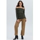 thumbnail image 4 of Polera Mujer Escote Bardot Verde Militar, 4 of 4