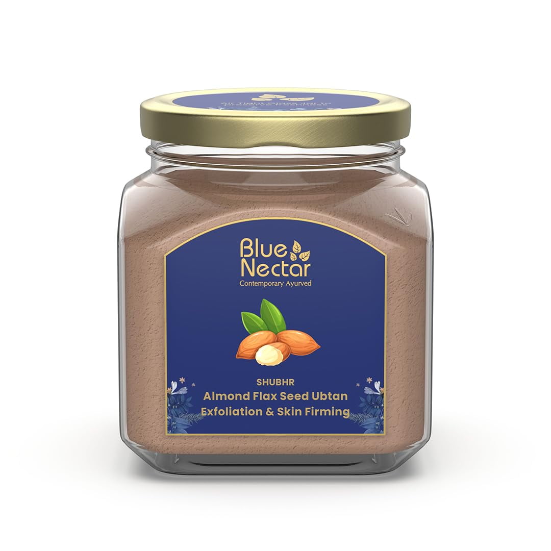 Face Pack Blue Nectar Almond Ubtan En Polvo 99 G Para Reafirmar