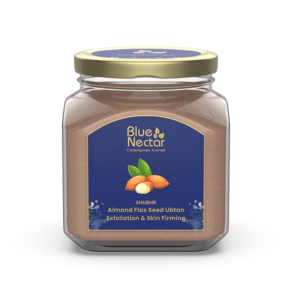 Face Pack Blue Nectar Almond Ubtan en polvo 99 g para reafirmar