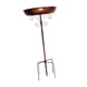 thumbnail image 2 of Comedero Para Pájaros Con Estaca De Metal De 30 Pulgadas, Cuenco Para Baño De Pájaros Para Jardín, Decorativo, 2 of 5
