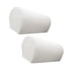 thumbnail image 3 of 2 Fundas Para Reposabrazos De Sofá, Lavables, Estirables, Para Sillón Reclinable, Color Blanco, 3 of 5