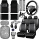 thumbnail image 1 of Set Accesorios Auto CAR PASS 23 Piezas Bling Diamond Universal, 1 of 3