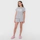 thumbnail image 4 of Pijama Mujer Corto Algodón Gris Corona, 4 of 5