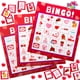 thumbnail image 1 of Juego de cartas de bingo JOYIN para el día de San Valentín para 28 jugadores, fiesta infantil, 1 of 8