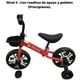 thumbnail image 3 of Bicicleta de Equilibrio 3 en 1 para niños Roja 18 a 36 meses, 3 of 4