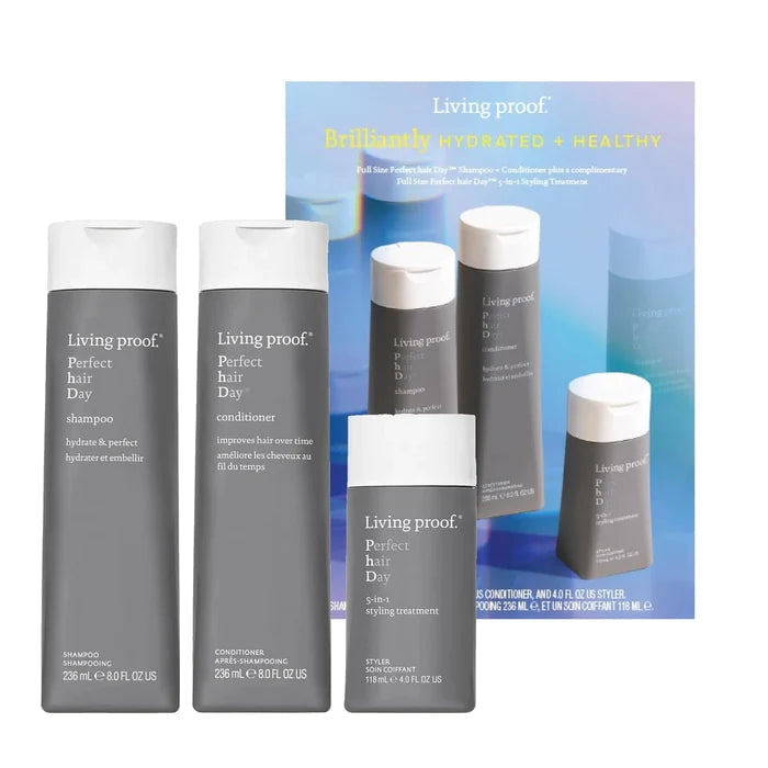 Living Proof Set Brillante Hidratado Y Saludable