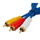 thumbnail image 3 of Cable Audio Video 3 Colores Rca-rca Macho Macho 1,5 Metros multicolor, 3 of 8